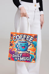 Coffee Mug Cotton Tote-Bag - Daily Essential!