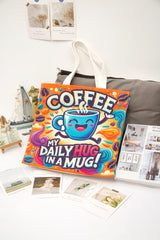Coffee Mug Cotton Tote-Bag - Daily Essential!