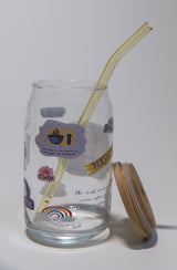 كوب العقل الإيجابي – 16 أونصة. أدوات شرب ملهمة