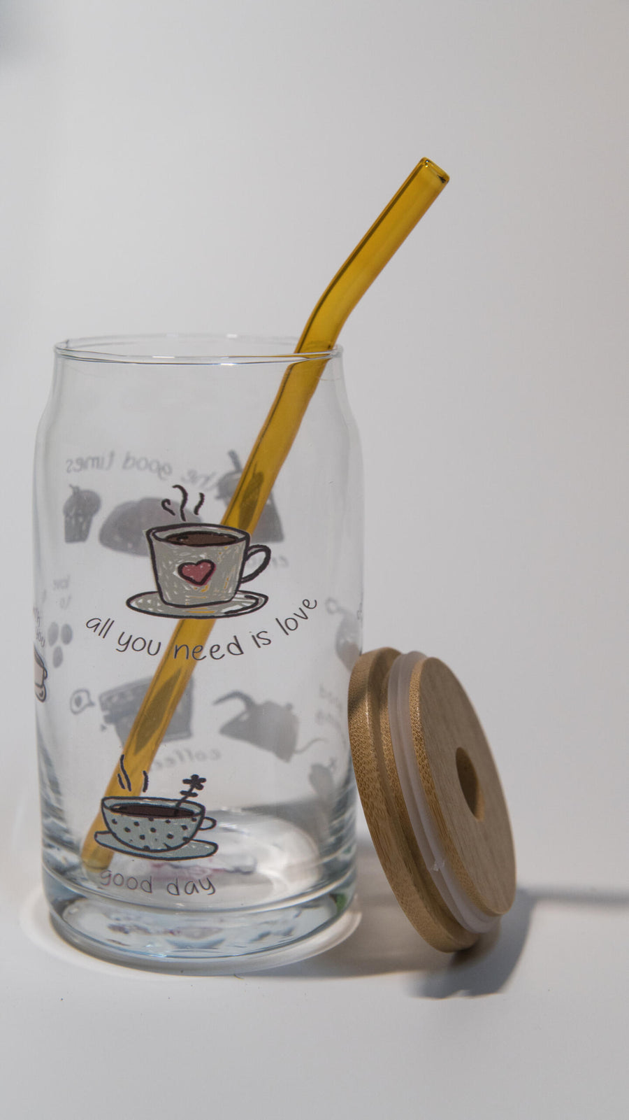 كوب الشاي والبسكويت – 16 أونصة. أدوات شرب مريحة وساحرة