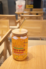 كوب زجاجي للبرجر والكولا - 16 أونصة. أدوات شرب ممتعة وأنيقة