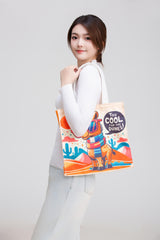 حقيبة توت بطباعة جمل — للتسوق و للعمل